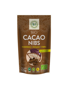 Cacao nibs crudo raw bio 125g Sol Natural